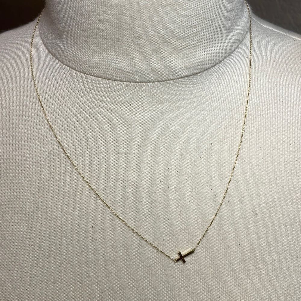 Bony Levy Sideways Cross Pendant